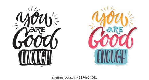 Funny lettering art for postcard, tee design, mug print, poster, web.