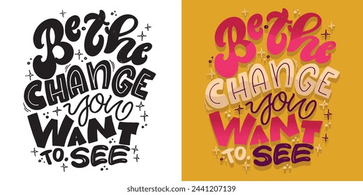 Funny lettering hand drawn doodle quote. Lettering t-shirt design, 100% vector.