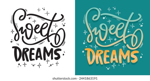 Funny lettering hand drawn doodle quote. Lettering t-shirt design, 100% vector.