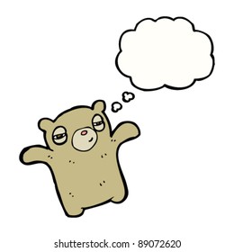 funny little bear cartoon