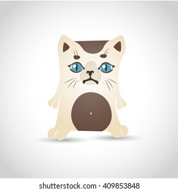 funny little cat