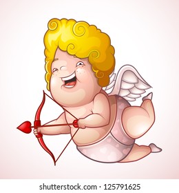 Funny little cupid