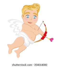 Funny little cupid 