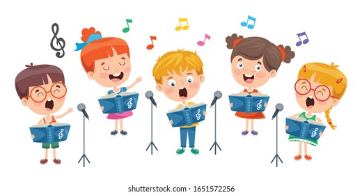 Funny Little Kids Performing Music