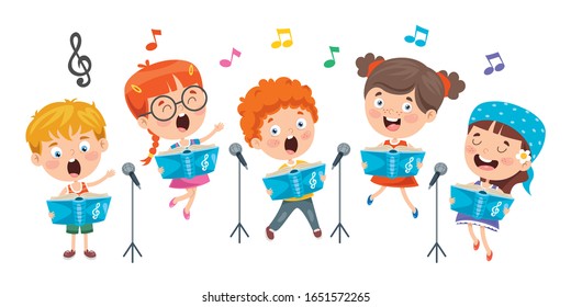 Funny Little Kids Performing Music