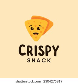 Funny logo illustrate low food. Very suitable for snack mascots.