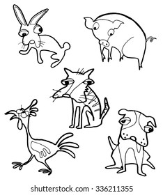 Funny looking animals