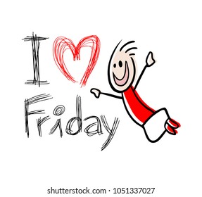 funny love friday message