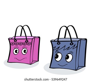 Funny love gift box package sale. Illustrator vector