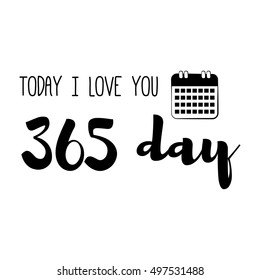 Funny love quote. My mind works for 24 hours, 365 days from my birth to until I fall in love. Simple trendy design.