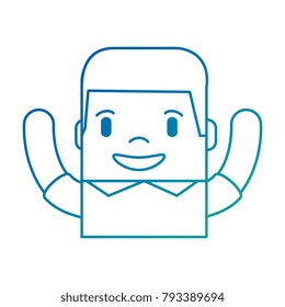 funny man avatar character