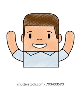 funny man avatar character