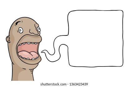 funny man talking
