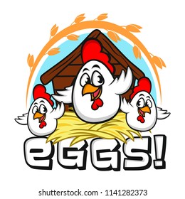 Funny Mascot Eggs