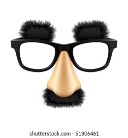 Funny mask. Vector.