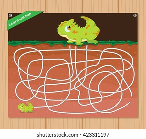 Funny maze game - beautiful educative for kid