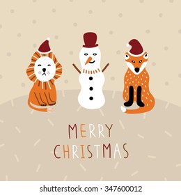 Funny Merry Christmas card