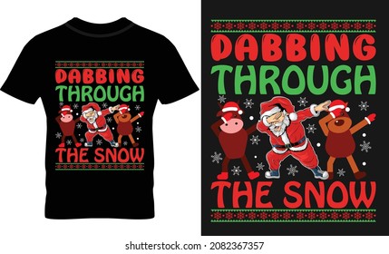 Funny Merry Christmas, t shirt design 
