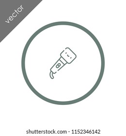 funny microphone icon