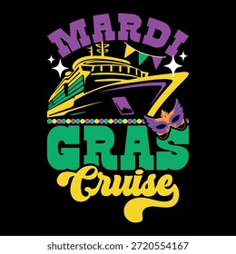 Funny Mom Lover Mardi Gras Festival Party Diseño de camiseta