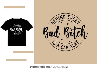 Funny mom t shirt design