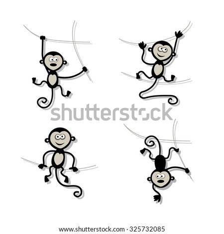 Similar – Image, Stock Photo Curious | Sports of rubber worms