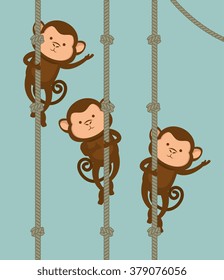 funny monkey design 