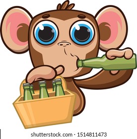 Funny Monkey emotions Sticker pack