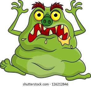 Funny monster