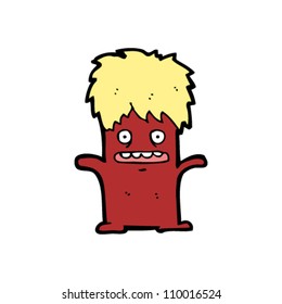 funny monster cartoon