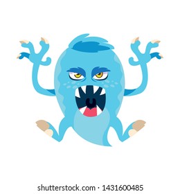 funny monster comic character avatar