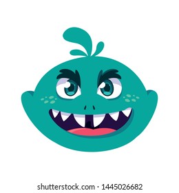 funny monster comic character avatar