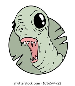 funny monster draw