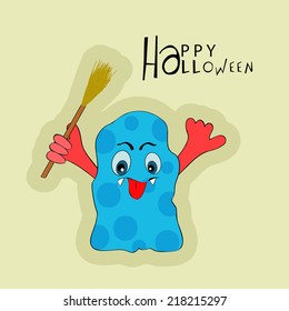 Funny monster for Trick or Treat, Happy Halloween party celebrations. 