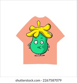 Funny Monster  Vector Illustration, cute, cartoon