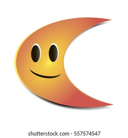 Funny Moon Cartoon