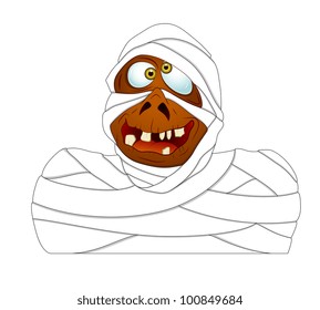 Funny Mummy Character
