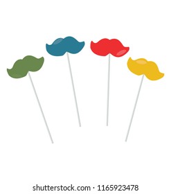 
Funny mustache lollipop for kids sucker candy
