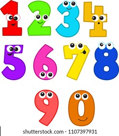 Arabic Numbers Stock Vector (Royalty Free) 506736361 | Shutterstock