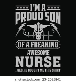 funny Nurse Day Gift T-Shirt .Here You Can find and Buy T Shirt Design Digital Files for yourself, friends and family, or anyone who supports your Special Day.