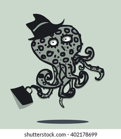 Funny octopus