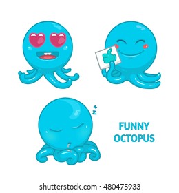 Funny octopus