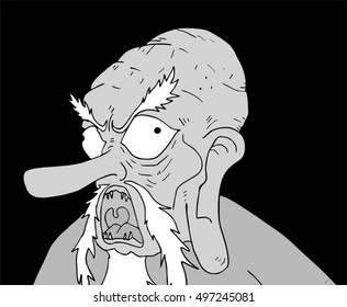 funny old man