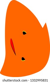 funny orange symbol