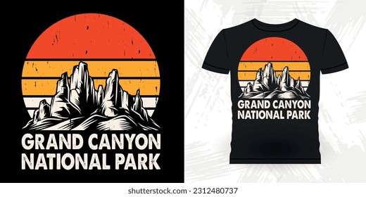 Funny Outdoor Adventure Lover Mountain Nature Retro Vintage Hiking T-shirt Design