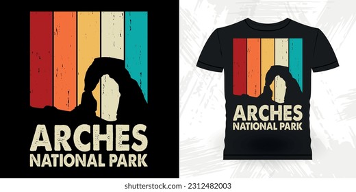 Funny Outdoor Adventure Lover Mountain Nature Retro Vintage Hiking T-shirt Design