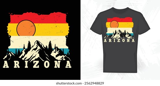 Funny Outdoor Vintage Hiking T-shirt Design