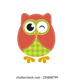 Funny owl