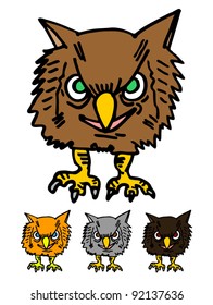 Funny owl