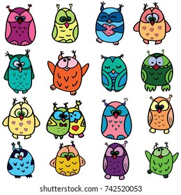 funny owls